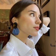 Triple Lucite Drops - White