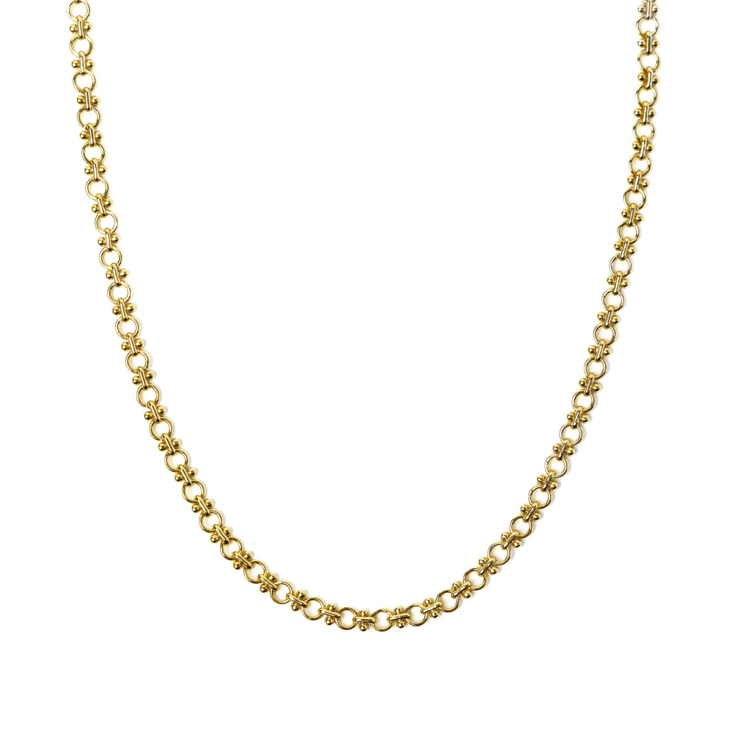 Beaded Circle Chain