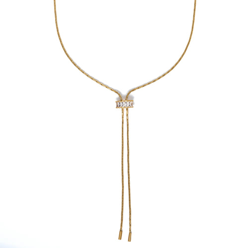 Baguette Slider Lariat