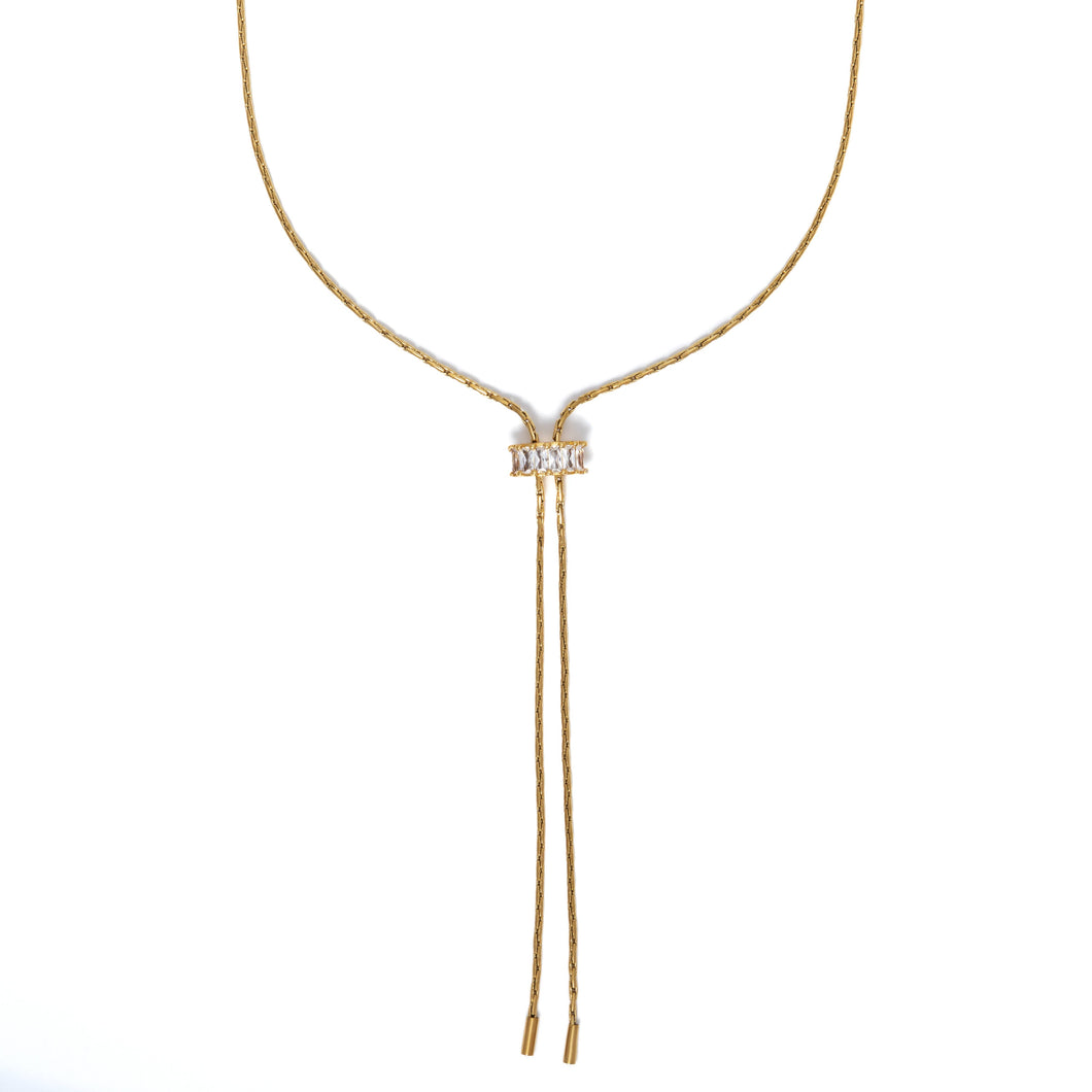 Baguette Slider Lariat