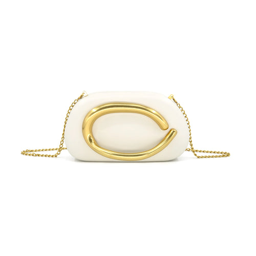 In Hand Clutch - Cream