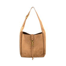 Warm Shoulder Convertible Bag - Camel