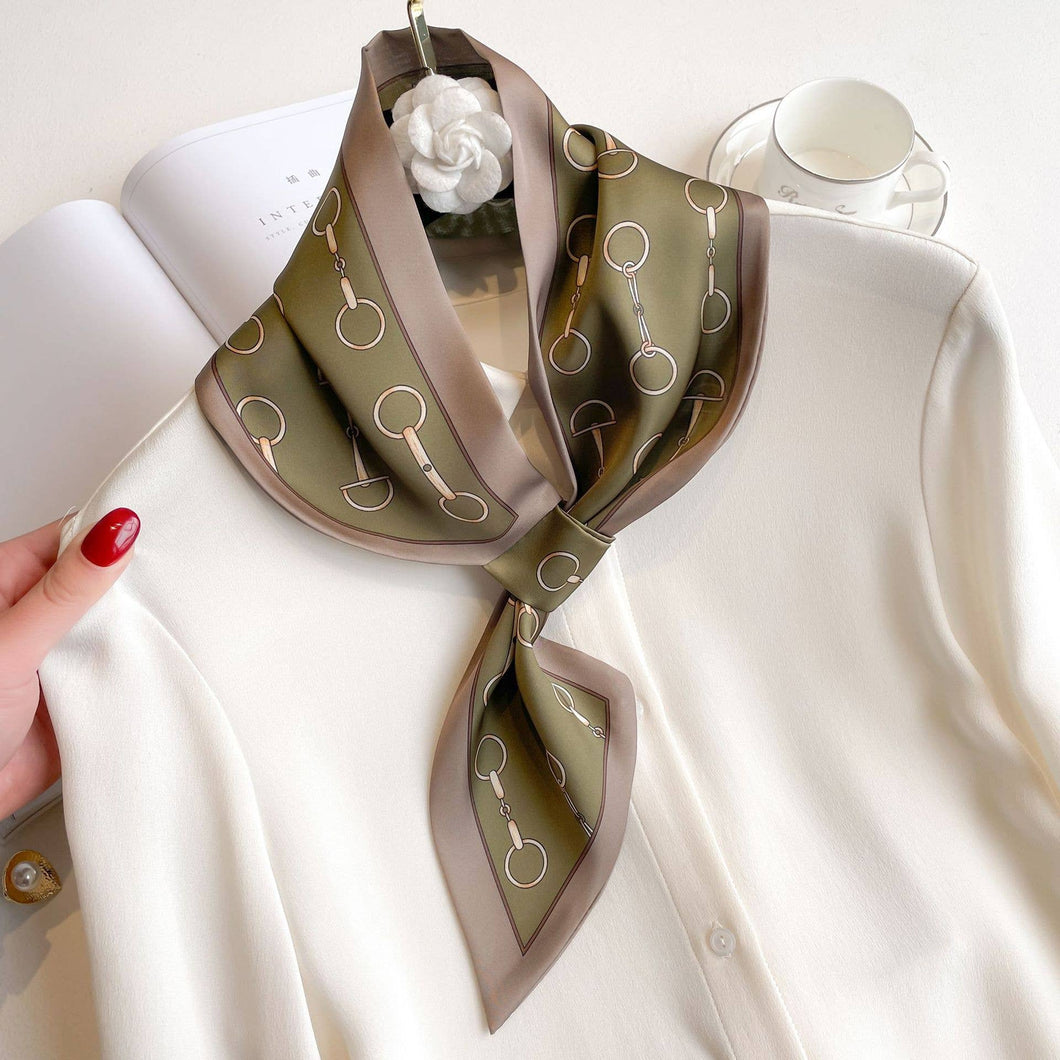 Loop Scarf - Horsebit (Olive)