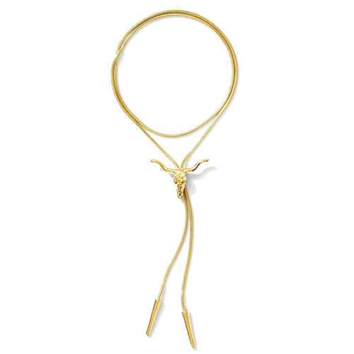 Longhorn Bolo - Gold