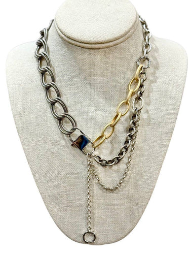 Organized Mess Drape - Mixed Metal