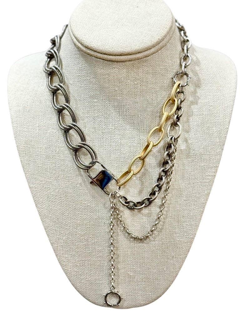 Organized Mess Drape - Mixed Metal