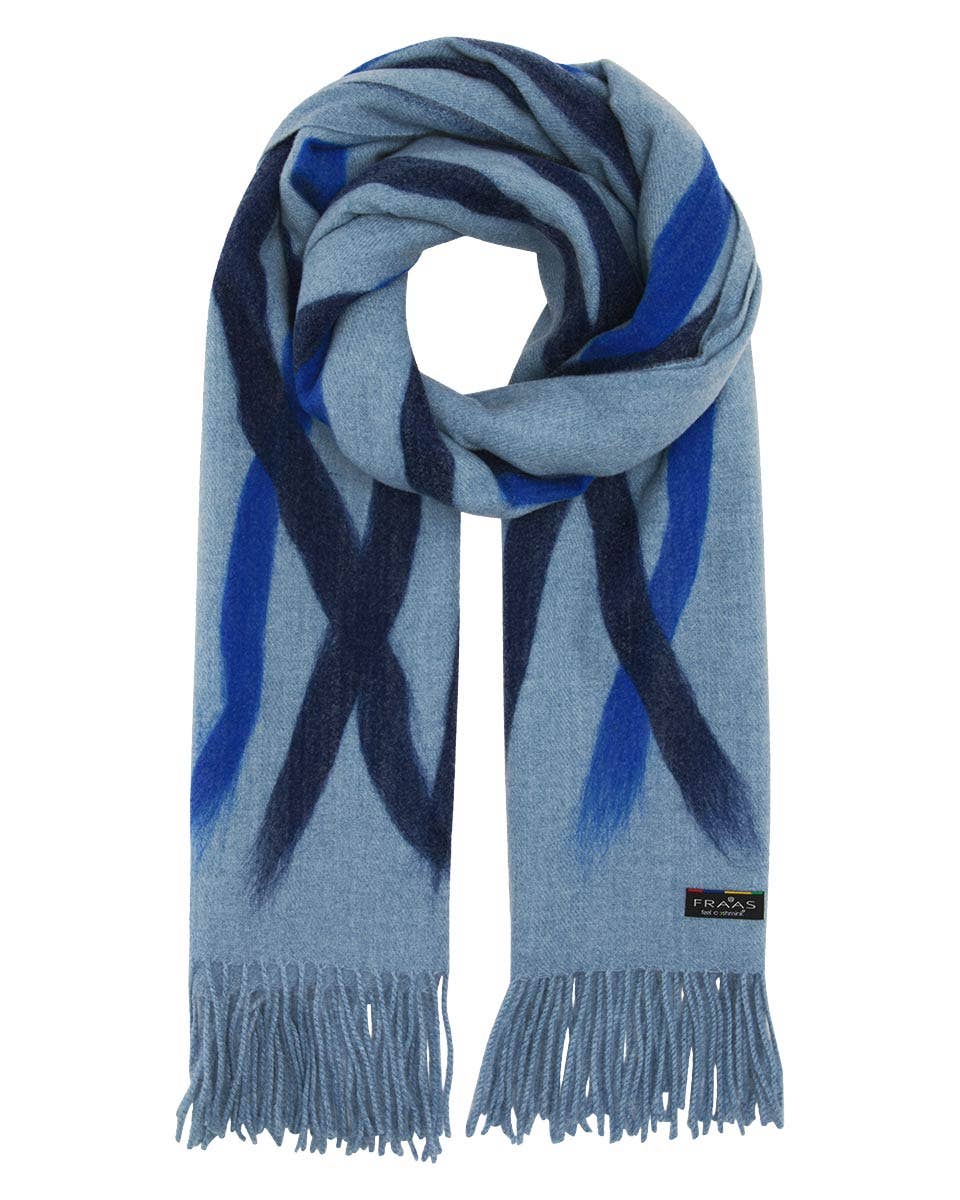 Warm Fuzzies Wrap - Denim