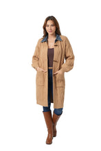 Cabled Duster - Camel