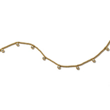 Beaded Bezel Necklace