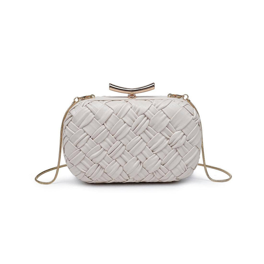 Twiggy Clutch - Ivory