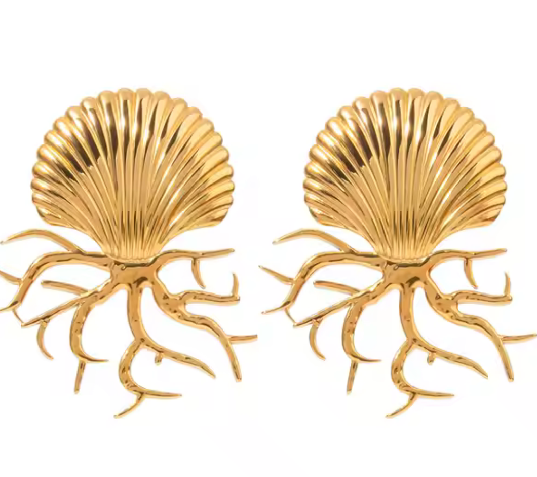 Seaside Statement Studs
