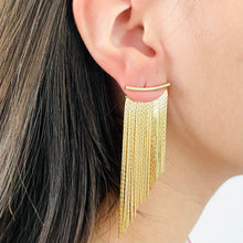 Fringe Benefit Earrings - Gold (2 Sizes)