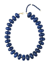 Chunky Rondelle Collar - Navy