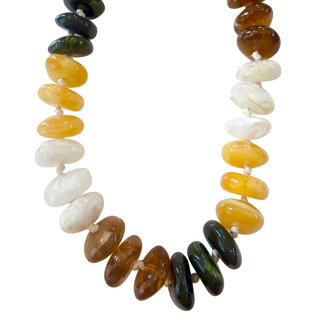 Chunky Beaded Drape - Meadowlark