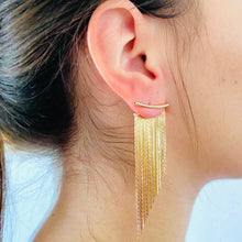 Fringe Benefit Earrings - Gold (2 Sizes)