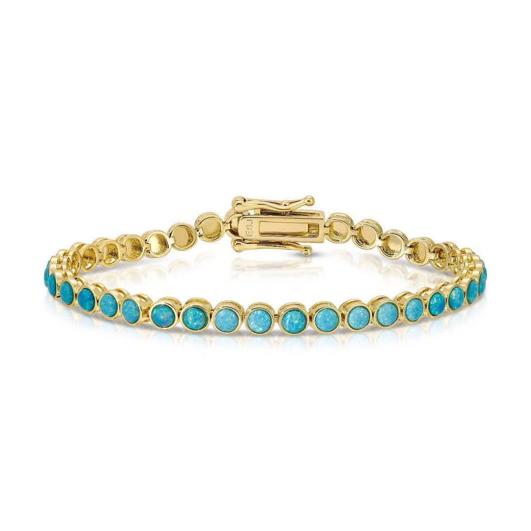 Great Serve Bracelet - Blue Opal