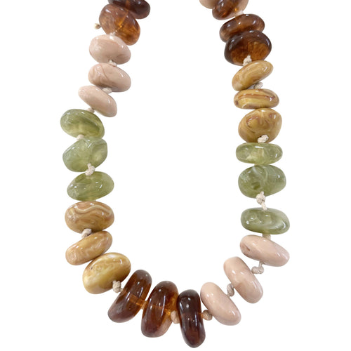 Chunky Beaded Drape - Fern