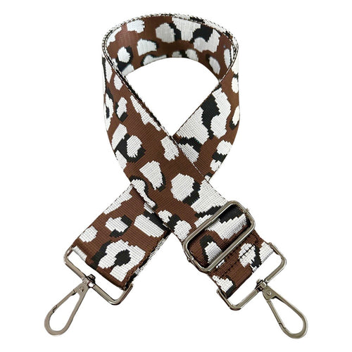 Crossbody Strap - Leopard (Chocolate)