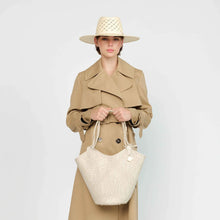 Woven Tote - Black & White
