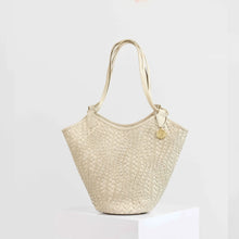 Woven Tote - Black & White