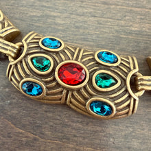 Vintage Multi Crystal Collar