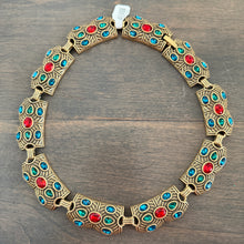 Vintage Multi Crystal Collar
