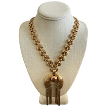 Vintage Spiked Pendant Necklace