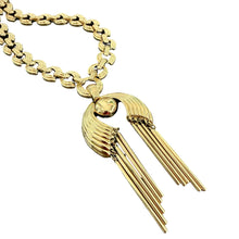Vintage Spiked Pendant Necklace