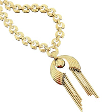 Vintage Spiked Pendant Necklace