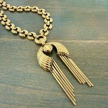Vintage Spiked Pendant Necklace