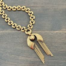 Vintage Spiked Pendant Necklace