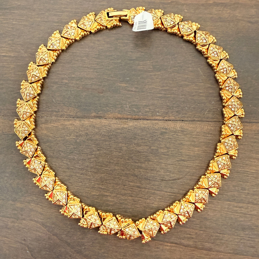 Vintage Pyramid Stud Collar