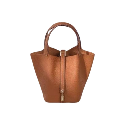 Lock It Up Mini Bucket - Tan