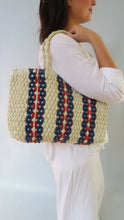 Chain Gang Straw Tote - Ivory