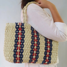Chain Gang Straw Tote - Ivory