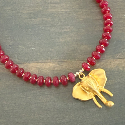 Stadium Style Necklace - Roll Tide