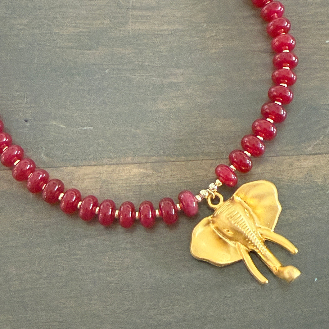 Stadium Style Necklace - Roll Tide