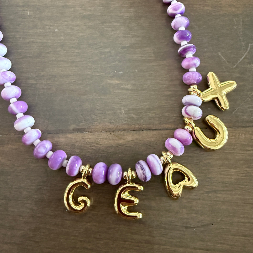 Stadium Style Necklace - Geaux