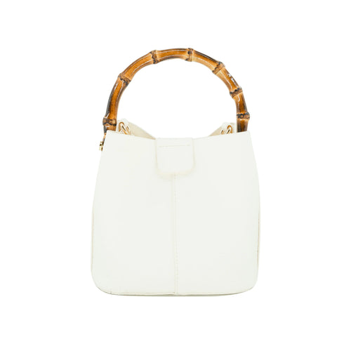 Bamboo Handle Mini - White
