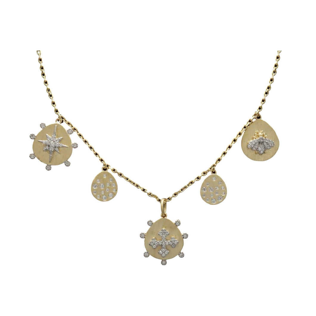 High Five Charm Necklace