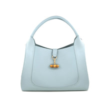 Bamboo Toggle Tote - Light Blue