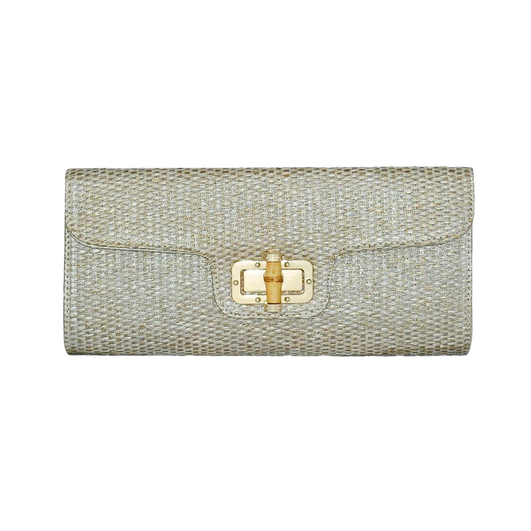 Bamboo Toggle Envelope - Gold
