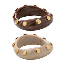Catch a Wave - Studded Lucite (2 Colors)
