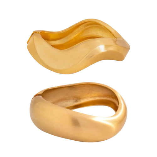 Catch a Wave - Matte Gold (2 Styles)