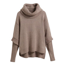 Cowl Neck Poncho Sweater