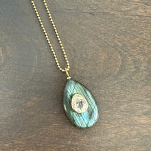 Bezeled Labradorite Necklaces (3 Styles)