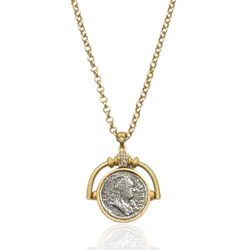 Coin Spinner Necklace
