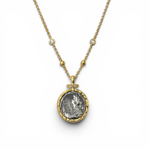 Coin Necklace - Liora