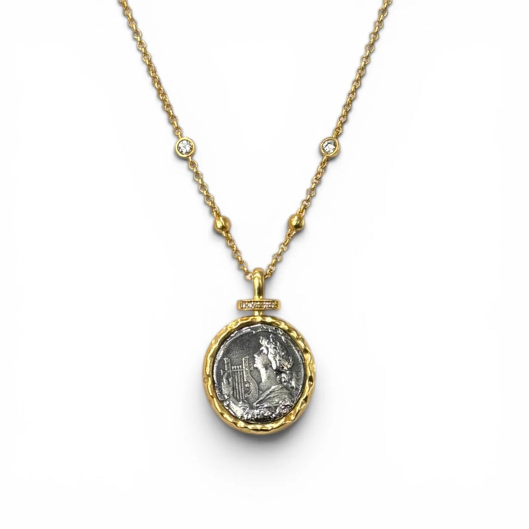 Coin Necklace - Liora