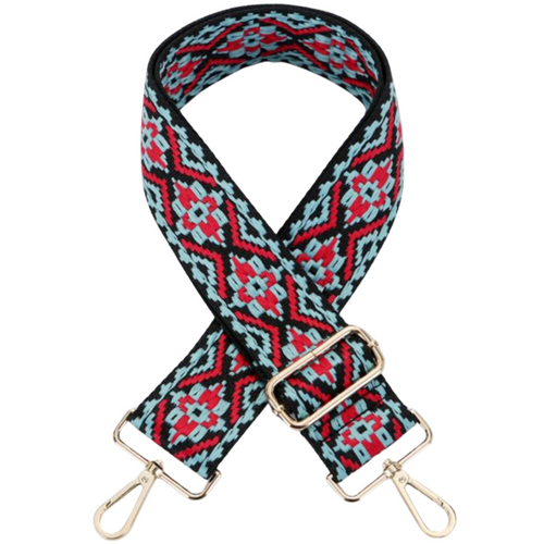 Crossbody Strap - Tapestry (Red)